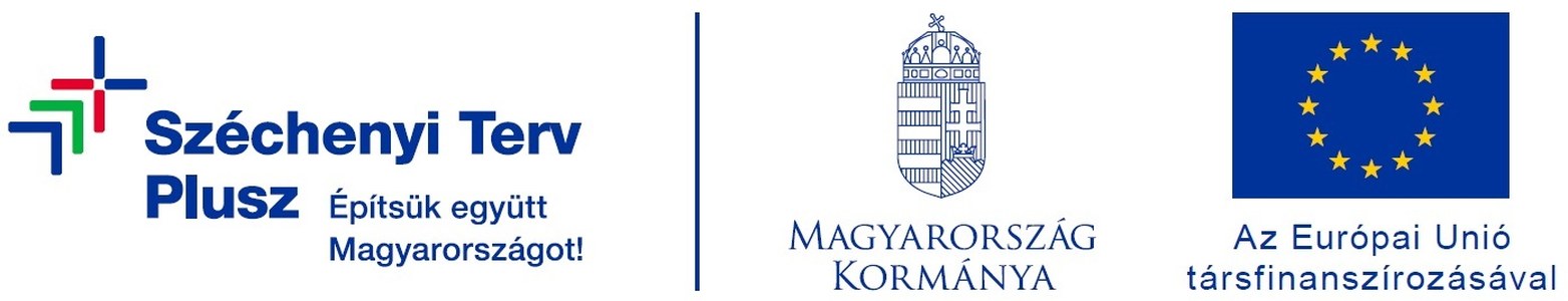Széchenyi Terv Plusz – Építsük együtt Magyarországot! · Magyarország Kormánya · Az Európai Unió társfinanszírozásával